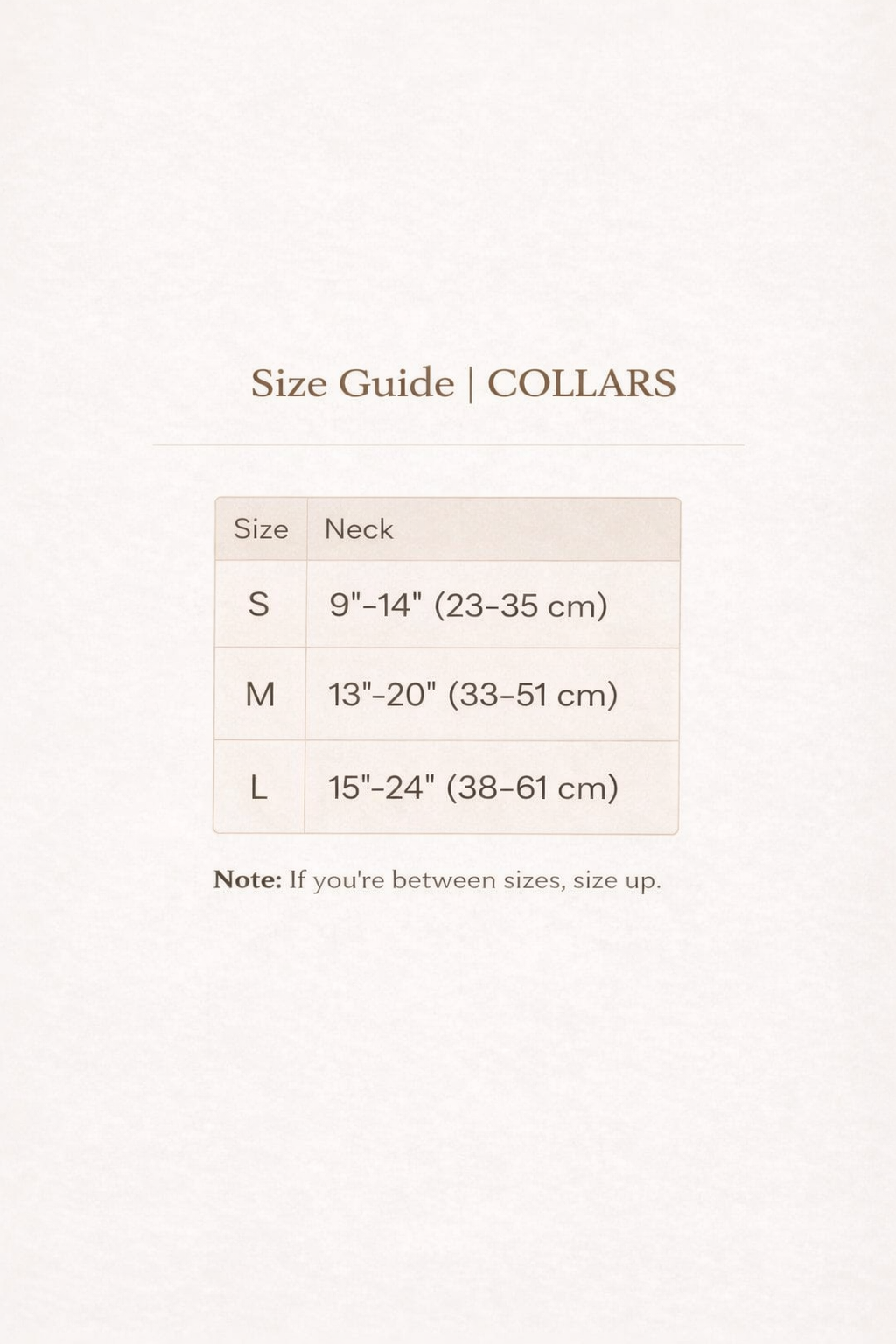 Canvas Dog Collar - Brown