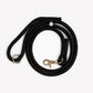 Braided Rope Leash - Black