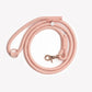 Braided Rope Leash - Powder Rose