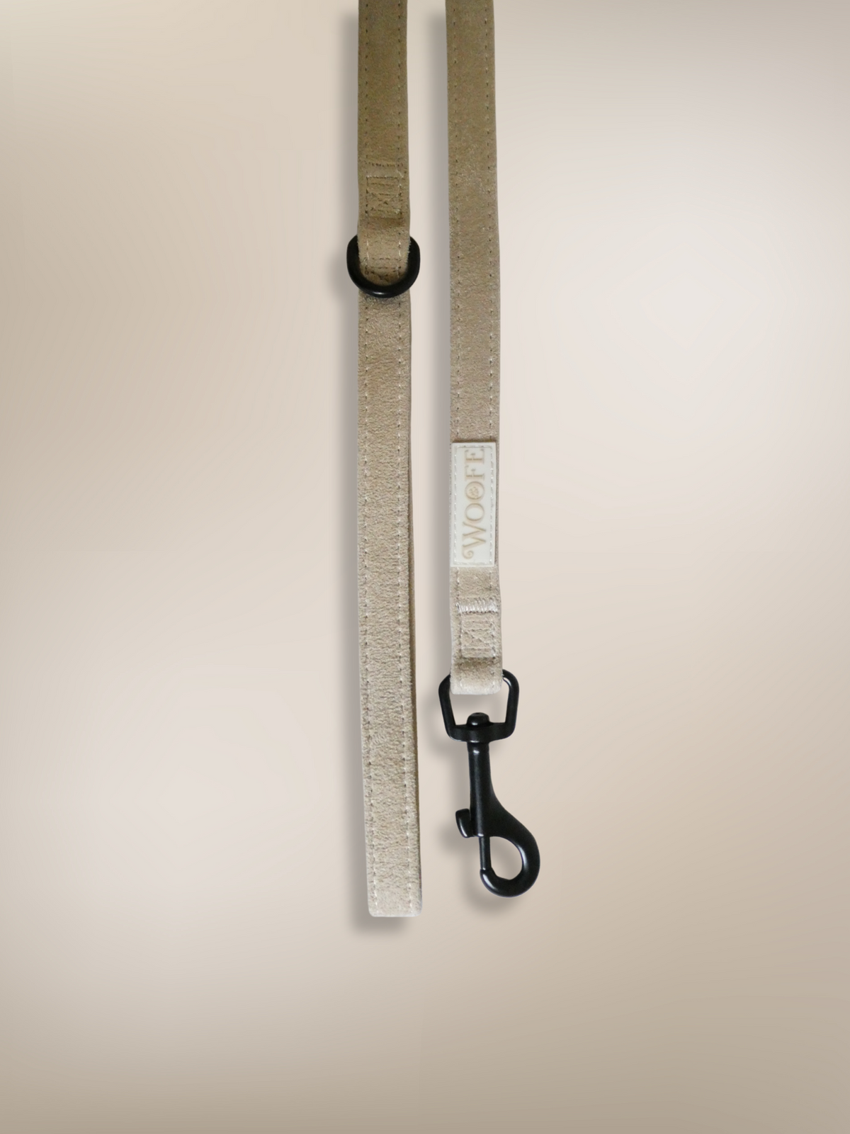 Beige Vegan Suede Leash