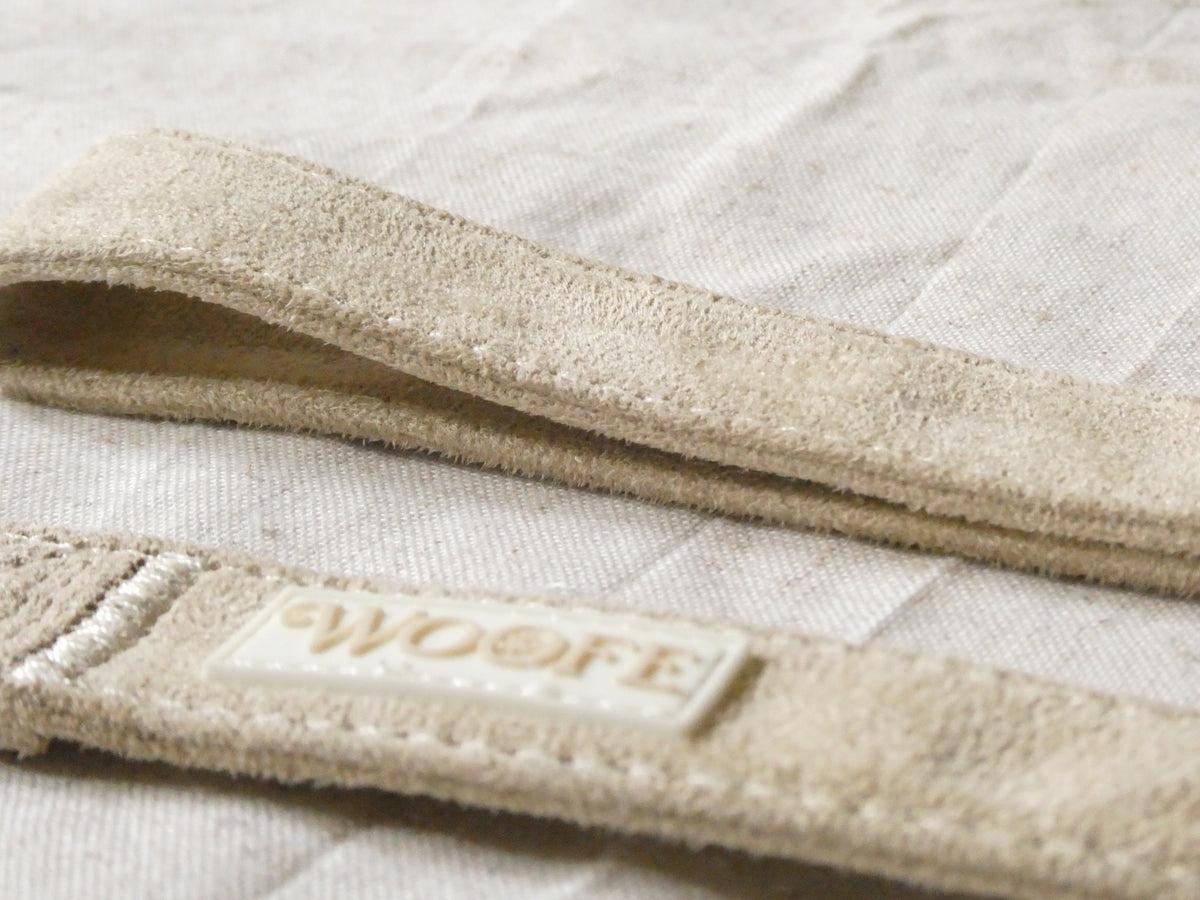 Beige Vegan Suede Leash