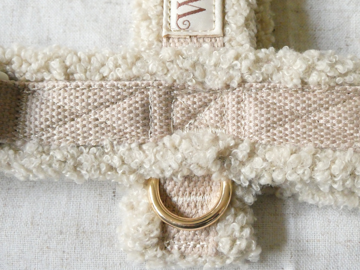 Teddy Harness - Cashew