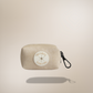 Faux Suede Waste Bag Holder - Beige